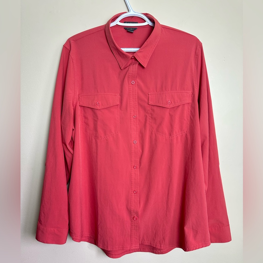 Eddie Bauer Size XL Casual Button Down Shirt